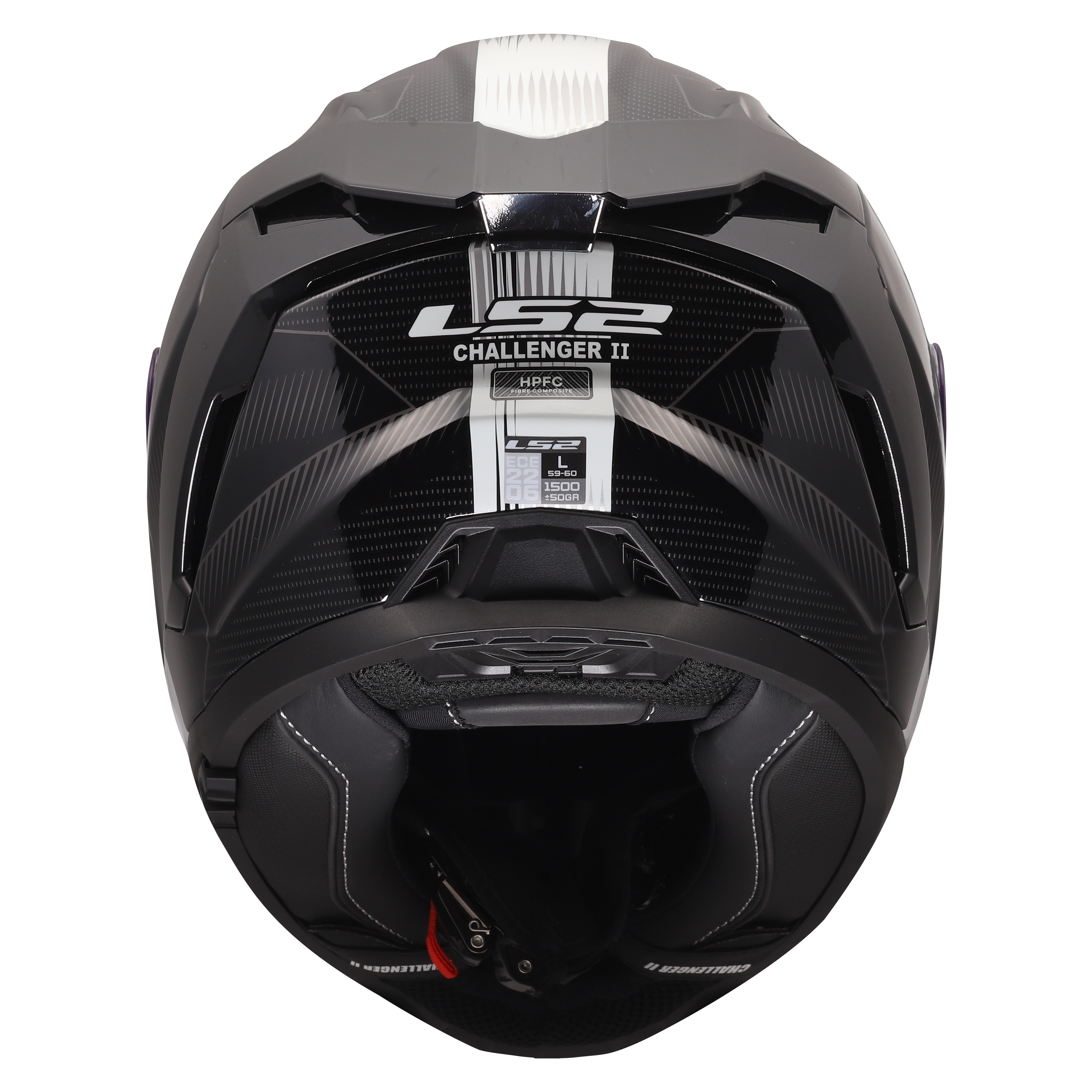 LS2 FF817 CHALLENGER II NITRO BLACK GREY 168170512 (4)